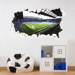 Chelsea Football Club - Smashed Stamford Bridge Stadium Wall Mural