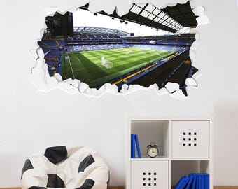 Chelsea Football Club - Smashed Stamford Bridge Stadium Wall Mural