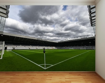 Newcastle United Football Club - Stadion z Cornerflag Full Wall Mural