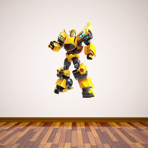 Transformers Bumblebee Wall Sticker Decal Art Vinyl Mural Kids Gift Bedroom