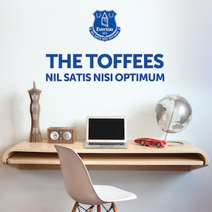 Everton Football Club - Crest & The Toffees Wall Sticker