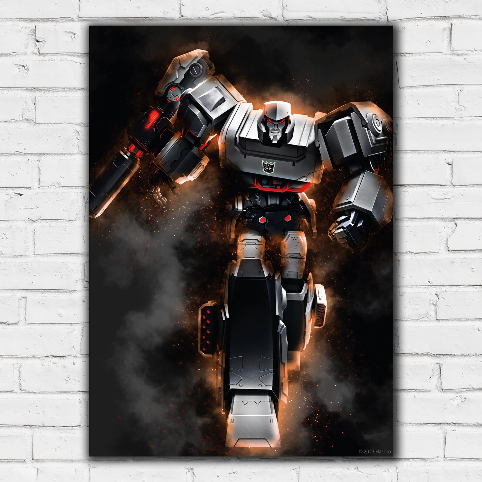 Transformers Print - Transformers Megatron Fog Wall Art Poster - Etsy ...