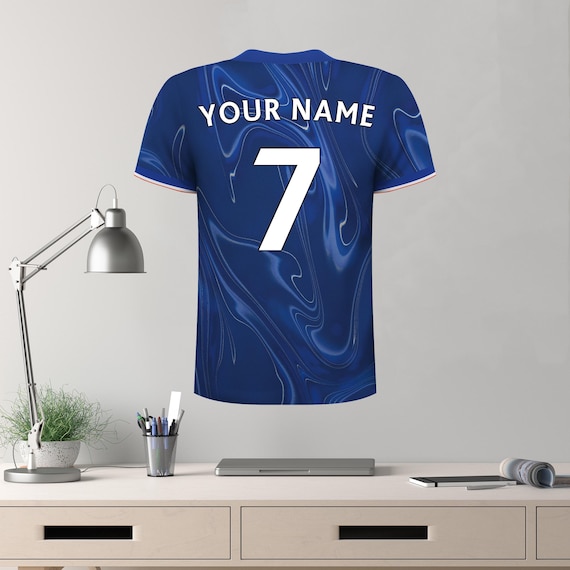 Buy Chelsea Football Club 24/25 Personalised Shirt Name Number