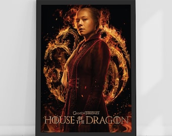 Stampa House of the Dragon™ – Poster da parete della principessa Rhaenyra Targaryen