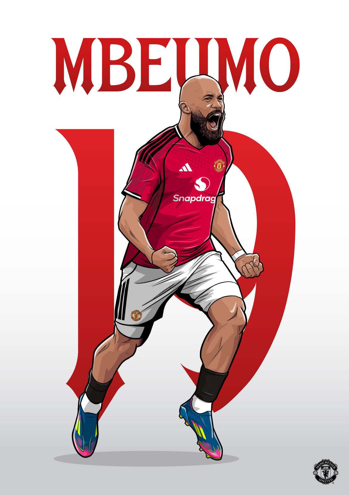 マンチェスター・ユナイテッドFCプリント - Mbeumo 25/26