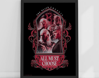 House of the Dragon™ Print – All Must Choose Poster Wall Art