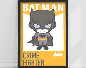 Batman™ Print – Crime Fighter Poster DC Superhero Art