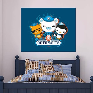 Official Octonauts 3 Characters Wall Sticker Mural - Vinyl Decal OCT012
