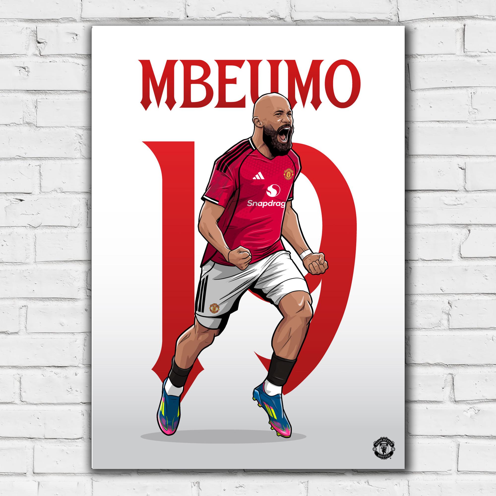 マンチェスター　ユナイテッド　ポスター ルーニー(マンチェスターユナイテッド)オーバーヘッドGOAL