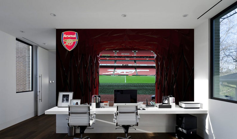 Arsenal FC - Emirates Stadium Full Wall Mural - Etsy