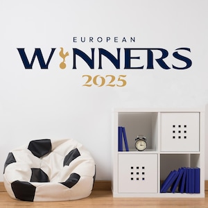 Tottenham Hotspur FC Wall Sticker - European Winners 2025 Decal