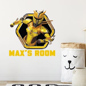 Armorsaurs Wall Sticker – Paloma Badge Personalised Decal Wall Art