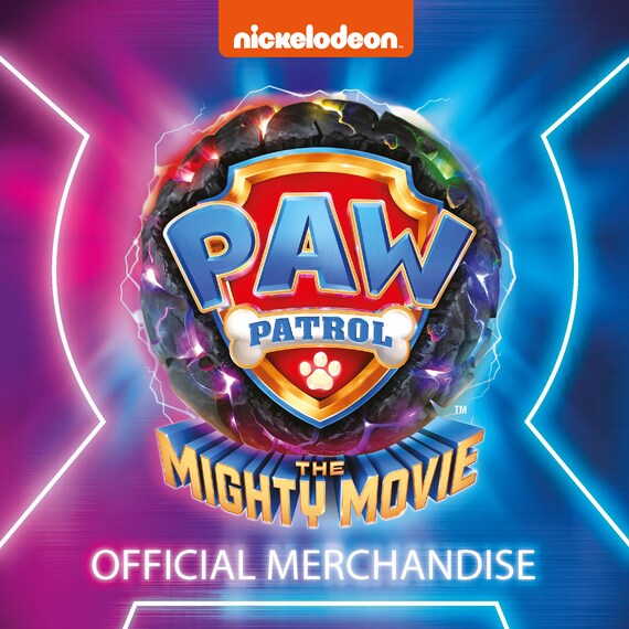 Adesivi da parete in vinile con faccine di cucciolo di Paw Patrol