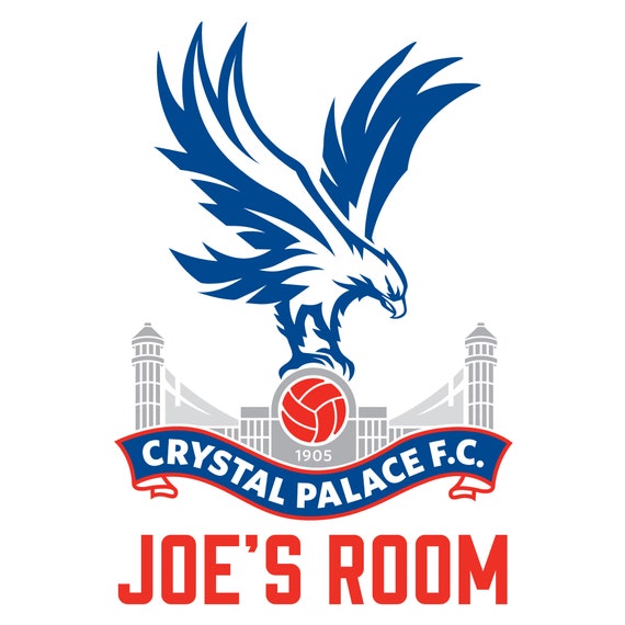 Crystal Palace Club - Personalised Name & Crest - Etsy