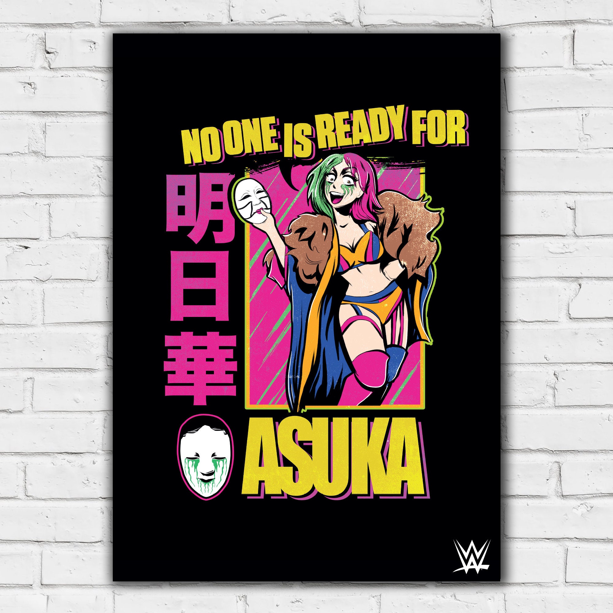 WWE Print - No One is Ready for Asuka Graphic Poster Wrestling