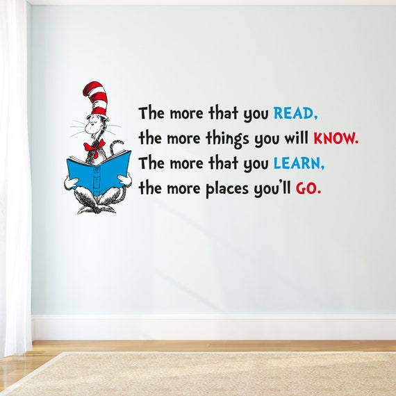 Dr seuss wall decals deals