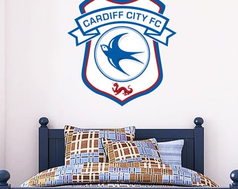 Cardiff City FC - Crest Wall Sticker
