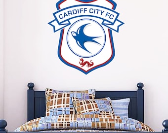 Cardiff City FC - Crest Wall Sticker