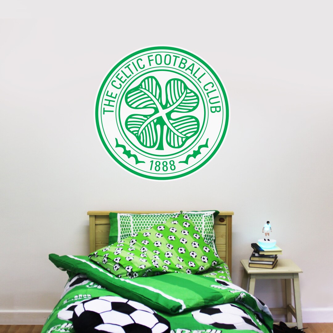 Celtic Football Club Celts Crest Wall Sticker Set Etsy UK