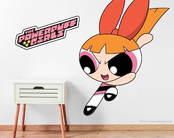 Powerpuff Girls™ Wall Sticker  –  Blossom Decal Superhero Wall Art