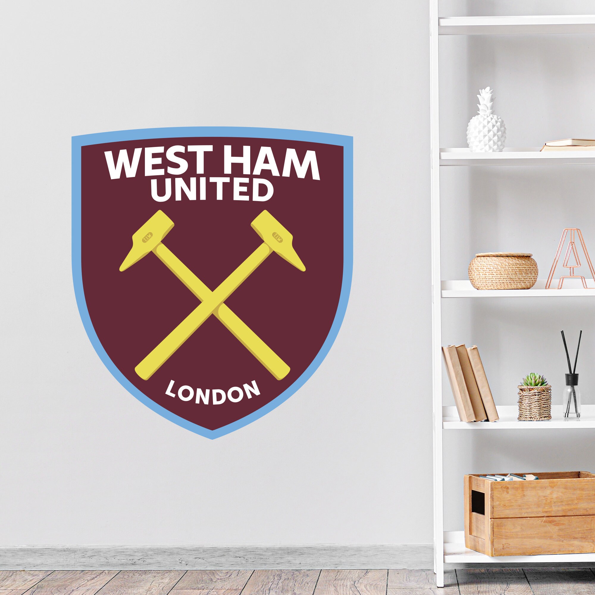 Ensemble Pince à Cravate et Boutons de Manchette West Ham United FC