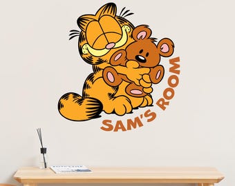 Gorgeous Collectible Piggy Bank as Garfield, and Pooky, Coin Bank