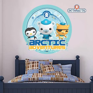 Official Octonauts Arctic Adventure Wall Sticker Mural - Vinyl Decal OCT028