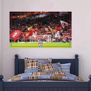 Liverpool Football Club - Anfield Stadium (View Of The Kop) Wall Sticker