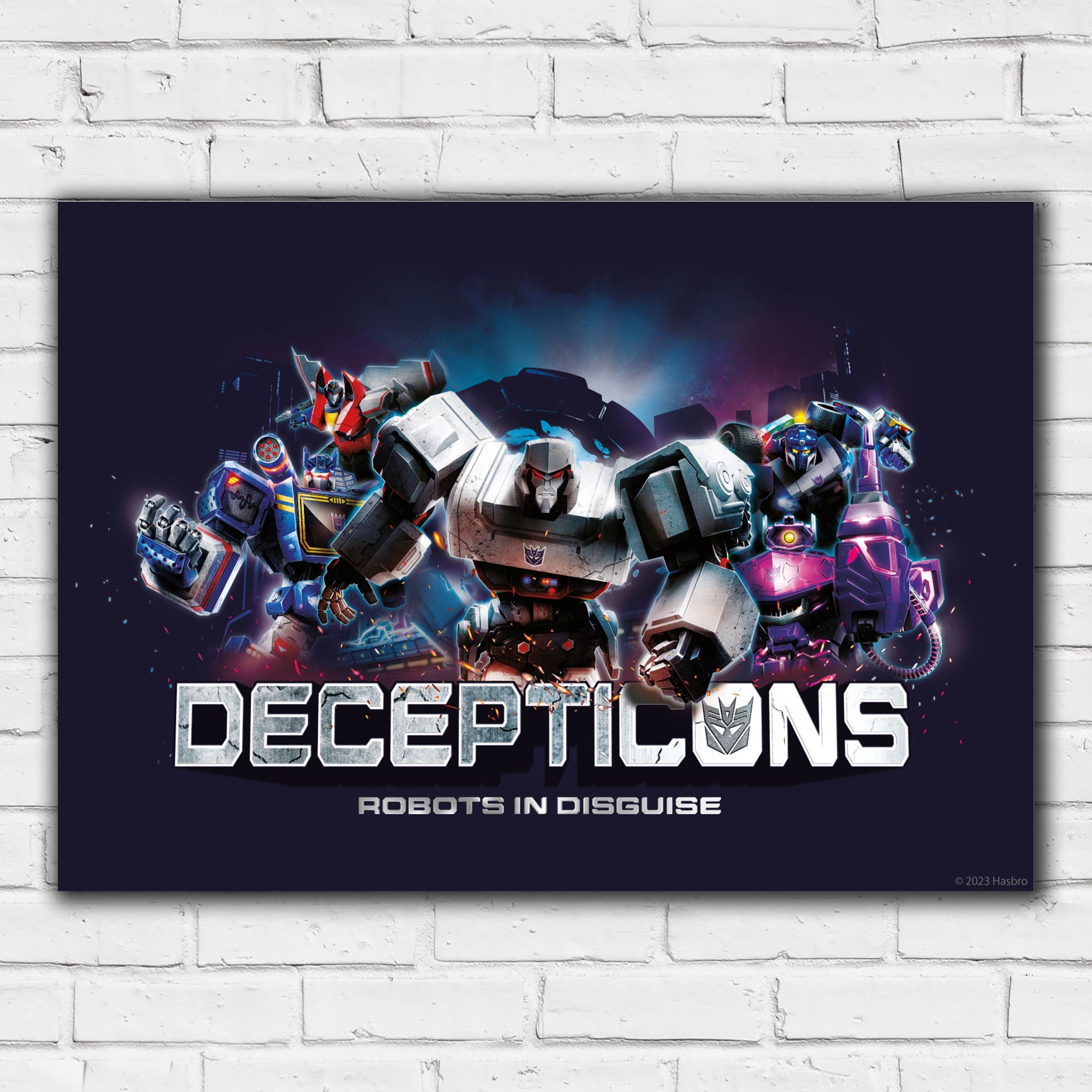 Transformers Print - Transformers Decepticons Group Wall Art Poster - Etsy