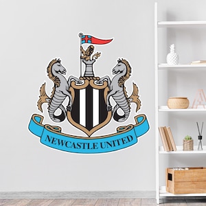 Newcastle United Football Club - Crest Wall Sticker NUFC Decal