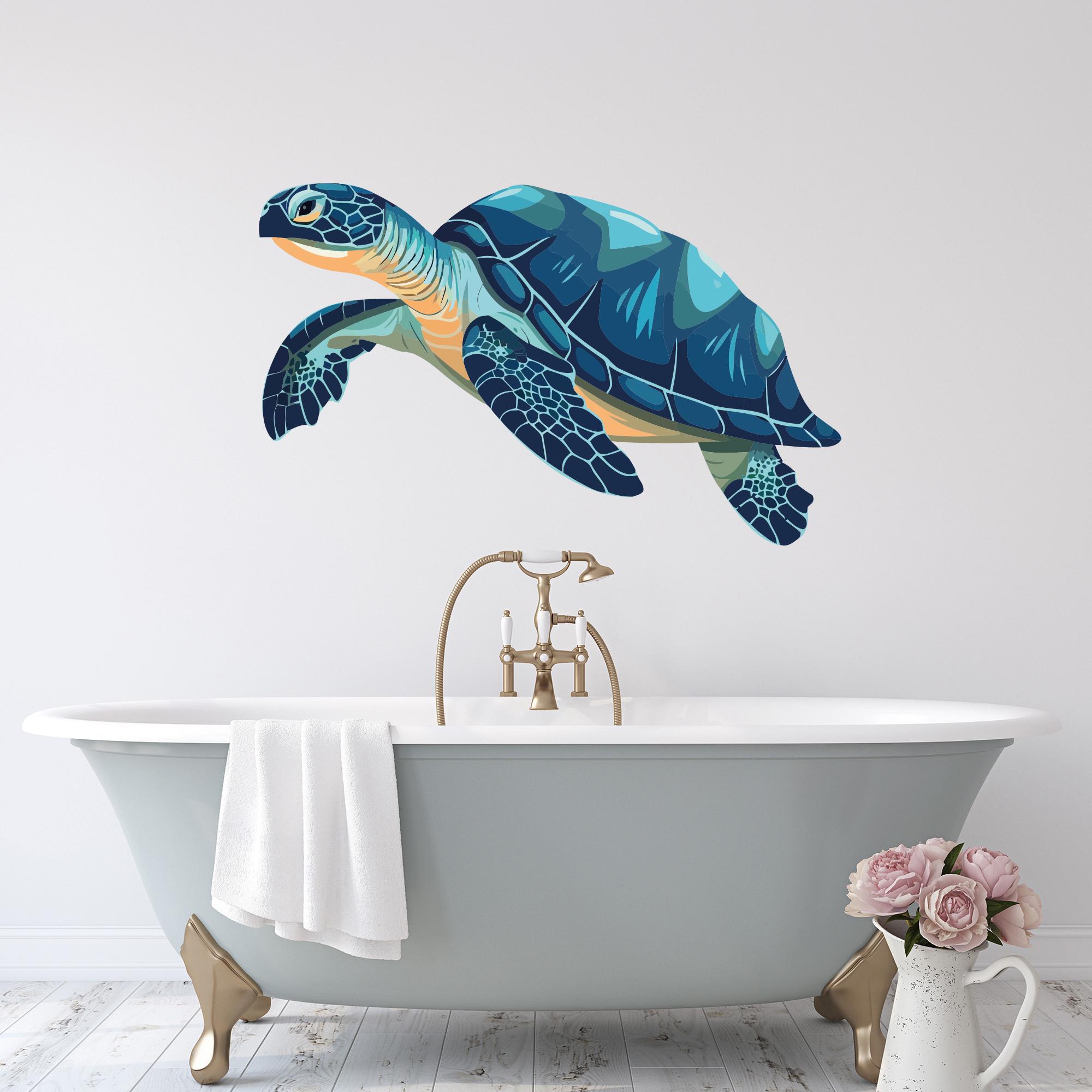 Wandtattoo badezimmer