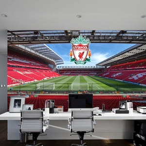 Liverpool FC Fotomural completo del estadio de Anfield imagen 6