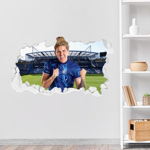 Chelsea Wall Sticker -  Bright 24/25 Broken Wall Decal