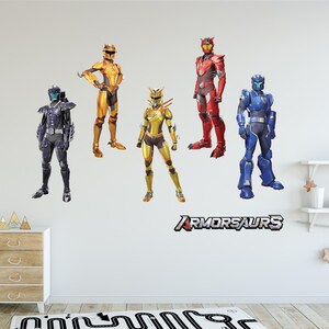 Armorsaurs Wall Sticker – Pilots Decal Set Wall Art
