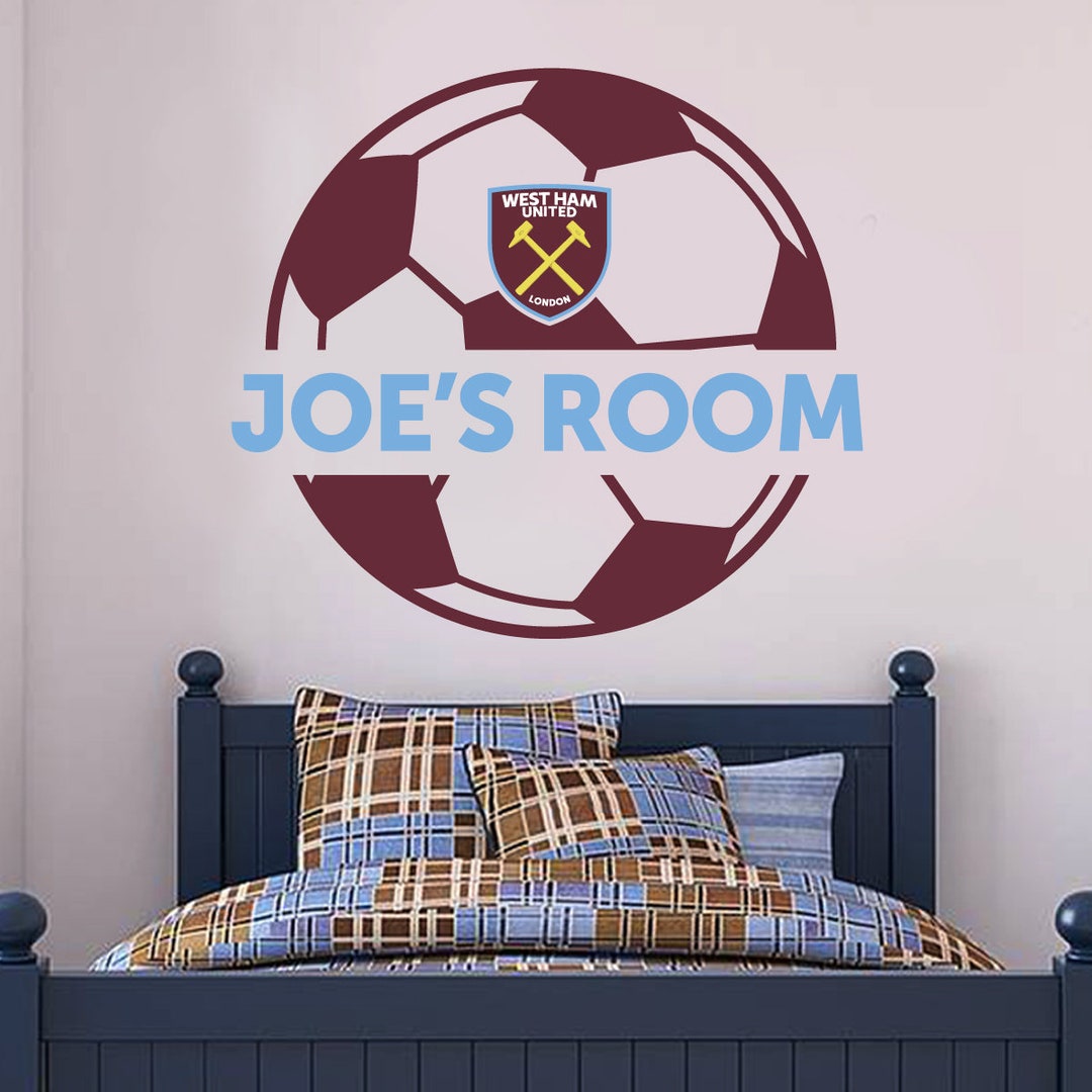 West Ham United Football Club Crest & Wall Sticker
