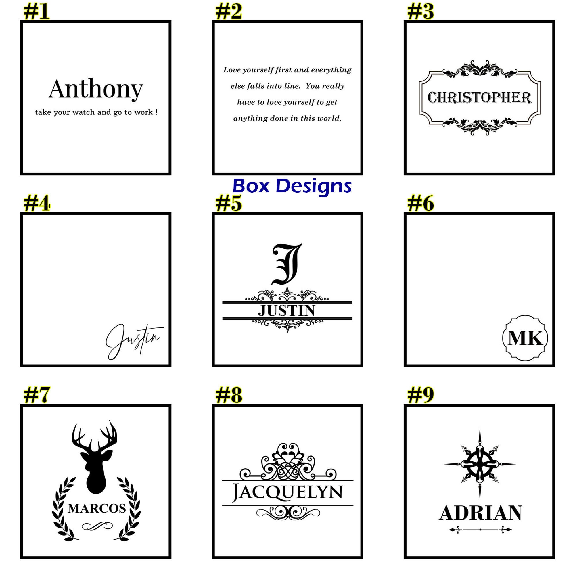 Personalized Watch Box With Lock & Key Engraved Wooden Watch Etsy UK