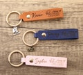 Set of 50 Custom Class of 2024 Graduation Gifts, Personalized Leather Keychain, Bulk Party Favors, Wedding Favors for Guests, Giveaway Gifts product logo
