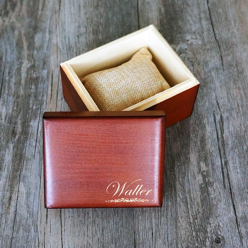 Personalized Wooden Watch Box Engraved Wood Watch Case Etsy