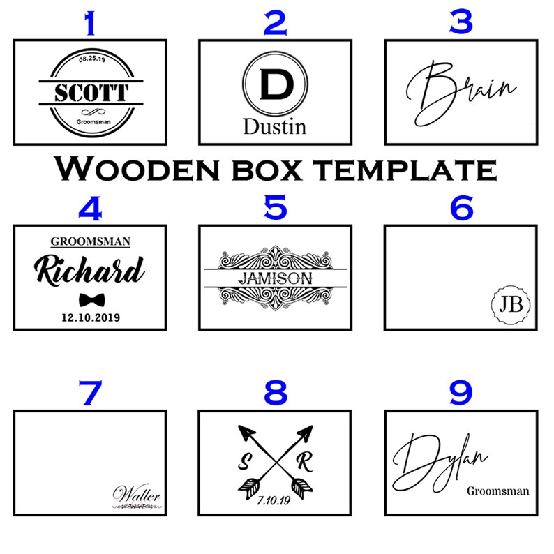 Personalized Wooden Watch Box Engraved Wood Watch Case Etsy