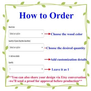 Bulk Custom Wooden Bottle Opener, Wedding Favors for Guests, Personalized Groomsmen Gift, Party Favors, Business Promotional Items image 7