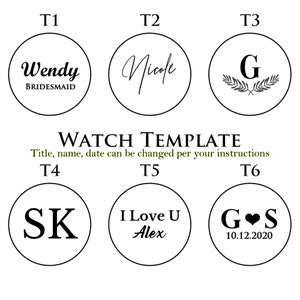 Wooden Womens Watch with Optional Wooden Box, Personalized Watches for Women, Bridesmaid Gift, Girlfriend Gift, Mother Gift, Christmas Gift zdjęcie 5