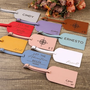 Benutzerdefinierte Name Gepäckanhänger, Hochzeit Tischkarte, Monogramm Gepäckanhänger, Brautjungfer Geschenke, Hochzeitsgeschenke, Brautparty Geschenke, Giveaway Geschenk