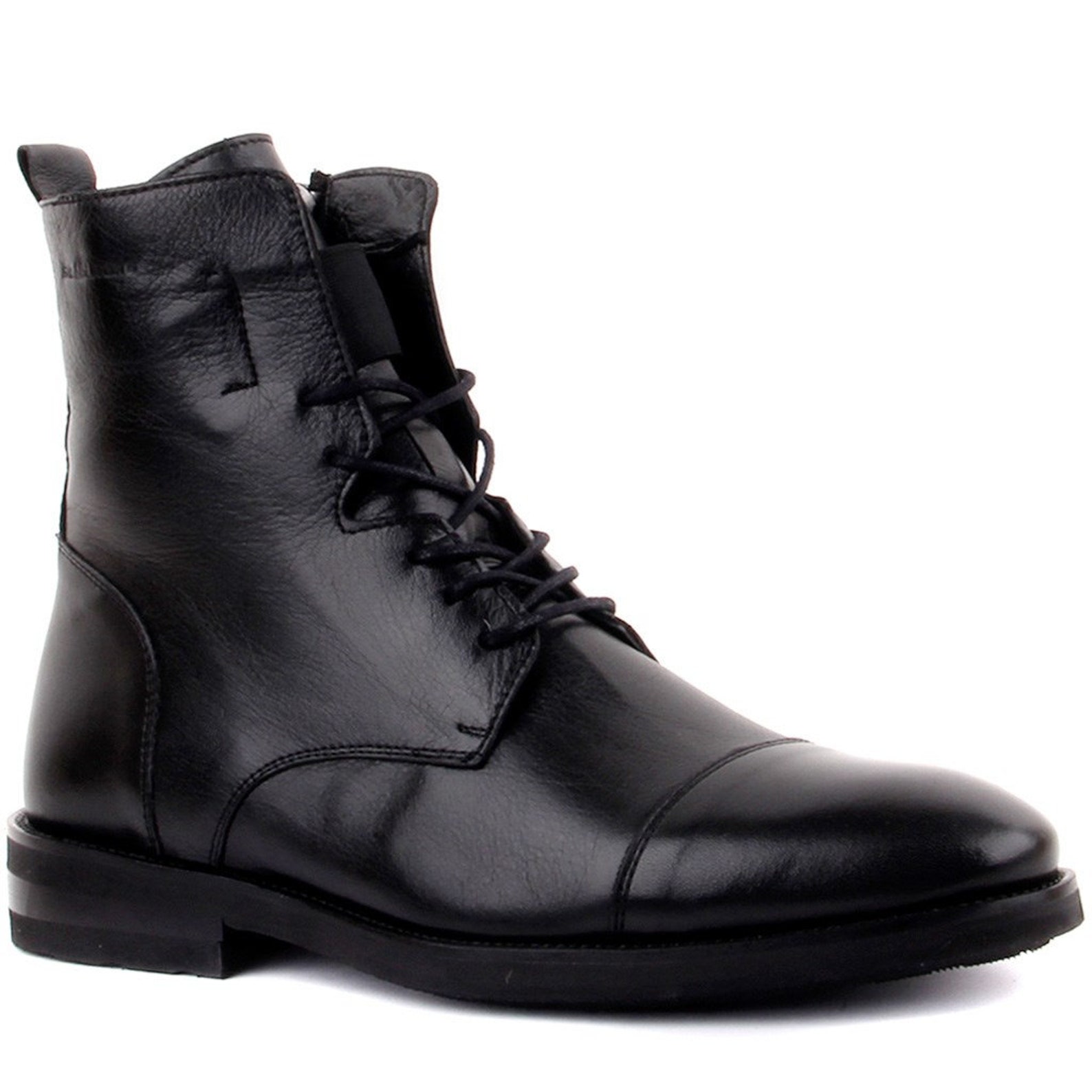 mens leather boots uk