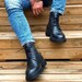 Mens Dress Boots, Genuine Leather Mens Boots, Man Casual Boots, Lace up boots, Military Boots, Handmade Men Boots 