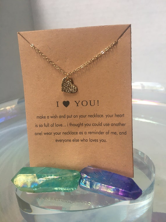 Wish friendship hotsell necklaces