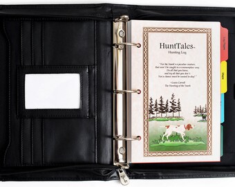 HuntTales Pink Logo Hunting Log Book - A Lady Hunters Journal - Your Favorite Hunting Diary - "Capture a Memory You'll Love to Share"