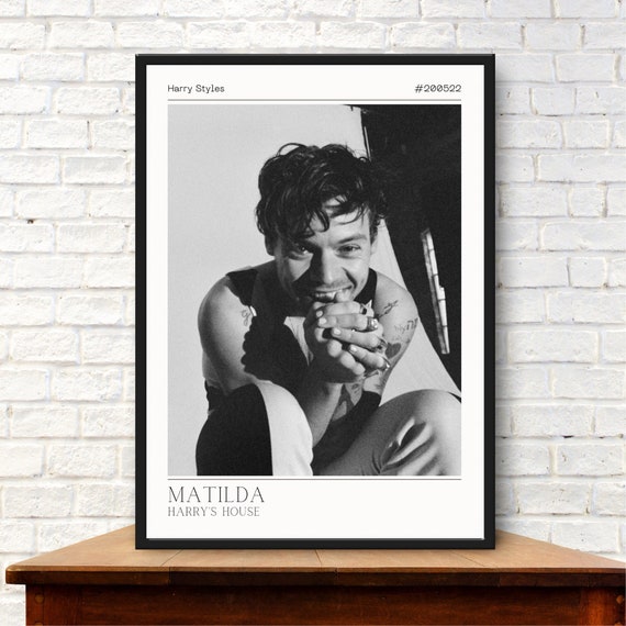 Harry Styles | Harry&#39;s House | High Quality | Magazine Poster | Wall Art | Home Decor | Music | One Direction | Digital Print | FIne Line