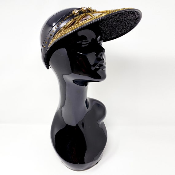 City Lights Visor: Festival Rave Party Hat With Crystals - Etsy display picture 1