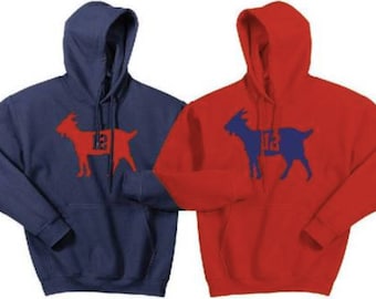 Tom Brady GOAT Hoodie: Unisex Football Fan Apparel