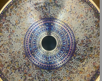 Ceramic sink/ bathroom sink/ vanity/ hand painted/ handmade USA stock !!!